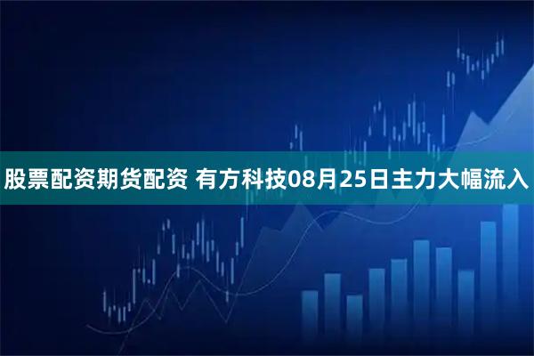 股票配资期货配资 有方科技08月25日主力大幅流入